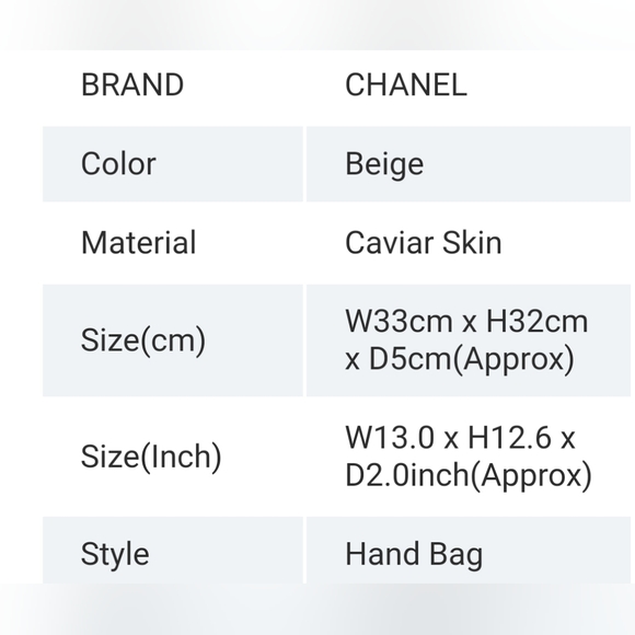 CHANEL Caviar Tote w/wooden handles - Picture 7 of 7